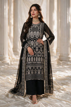 Embroidered Kurta Dupatta Trouser - 0766