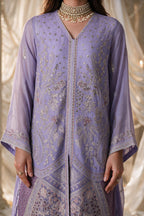 Embroidered Kurta Dupatta Trouser - 0767