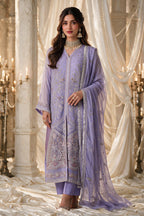 Embroidered Kurta Dupatta Trouser - 0767