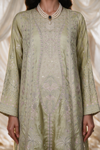 Embroidered Kurta Dupatta Trouser - 0768