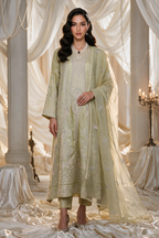 Embroidered Kurta Dupatta Trouser - 0768