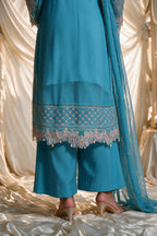 Embroidered Kurta Dupatta Trouser - 0769