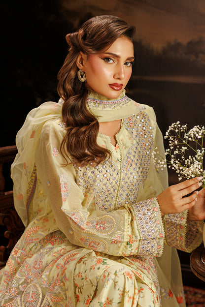 Embroidered Kurta Dupatta Trouser - 0770