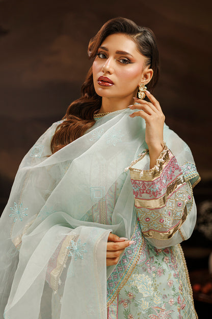 Embroidered Kurta Dupatta Trouser - 0771