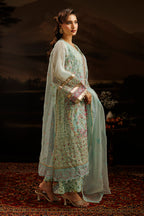 Embroidered Kurta Dupatta Trouser - 0771