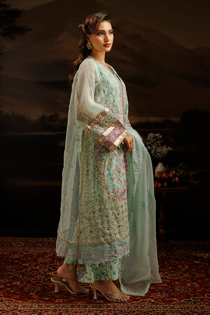 Embroidered Kurta Dupatta Trouser - 0771