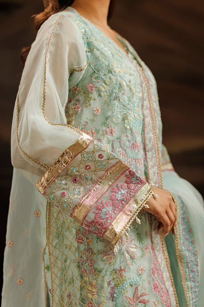 Embroidered Kurta Dupatta Trouser - 0771
