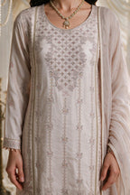 Embroidered Kurta Dupatta Trouser - 0779