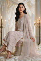 Embroidered Kurta Dupatta Trouser - 0779