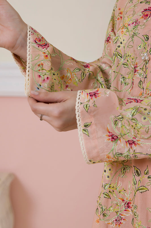 Embroidered Kurta Dupatta Trouser - 1992