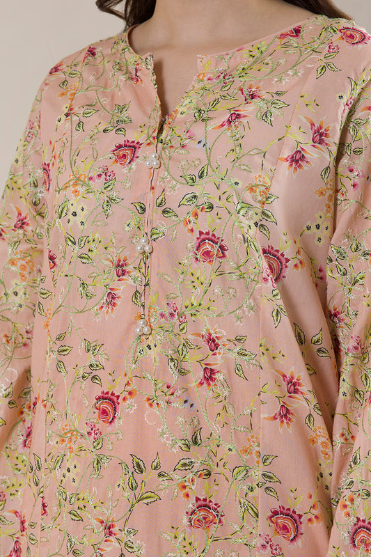 Embroidered Kurta Dupatta Trouser - 1992