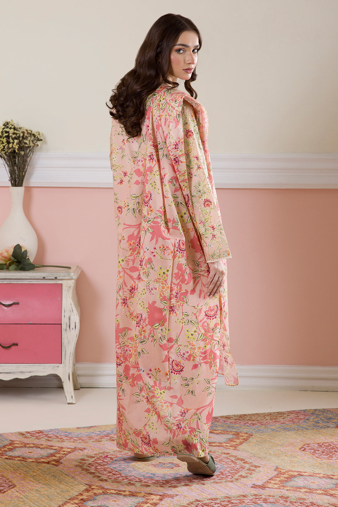 Embroidered Kurta Dupatta Trouser - 1992
