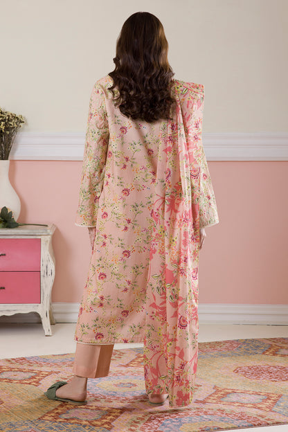 Embroidered Kurta Dupatta Trouser - 1992