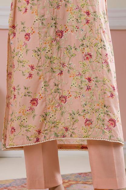 Embroidered Kurta Dupatta Trouser - 1992
