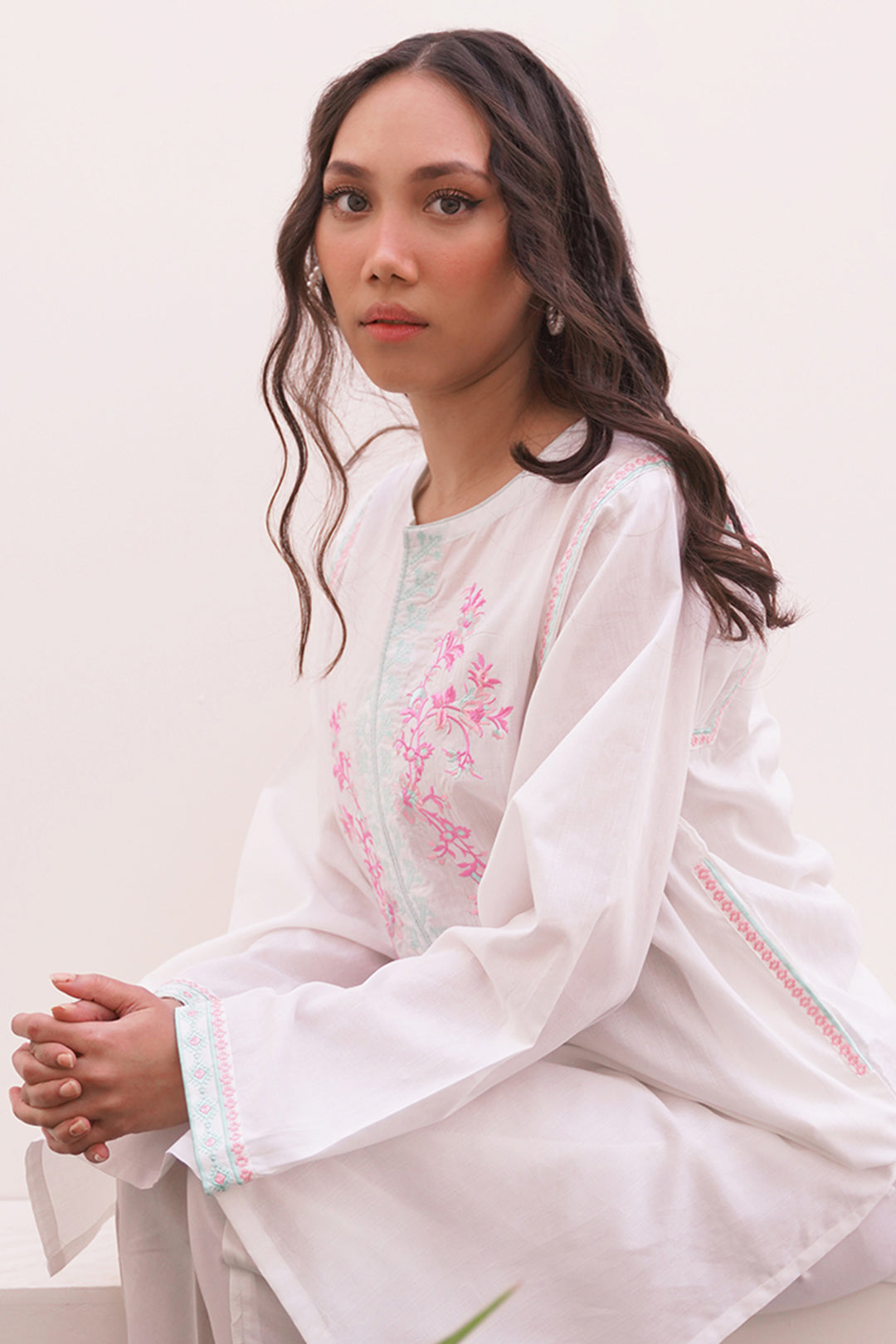 Embroidered Kurta - 0481