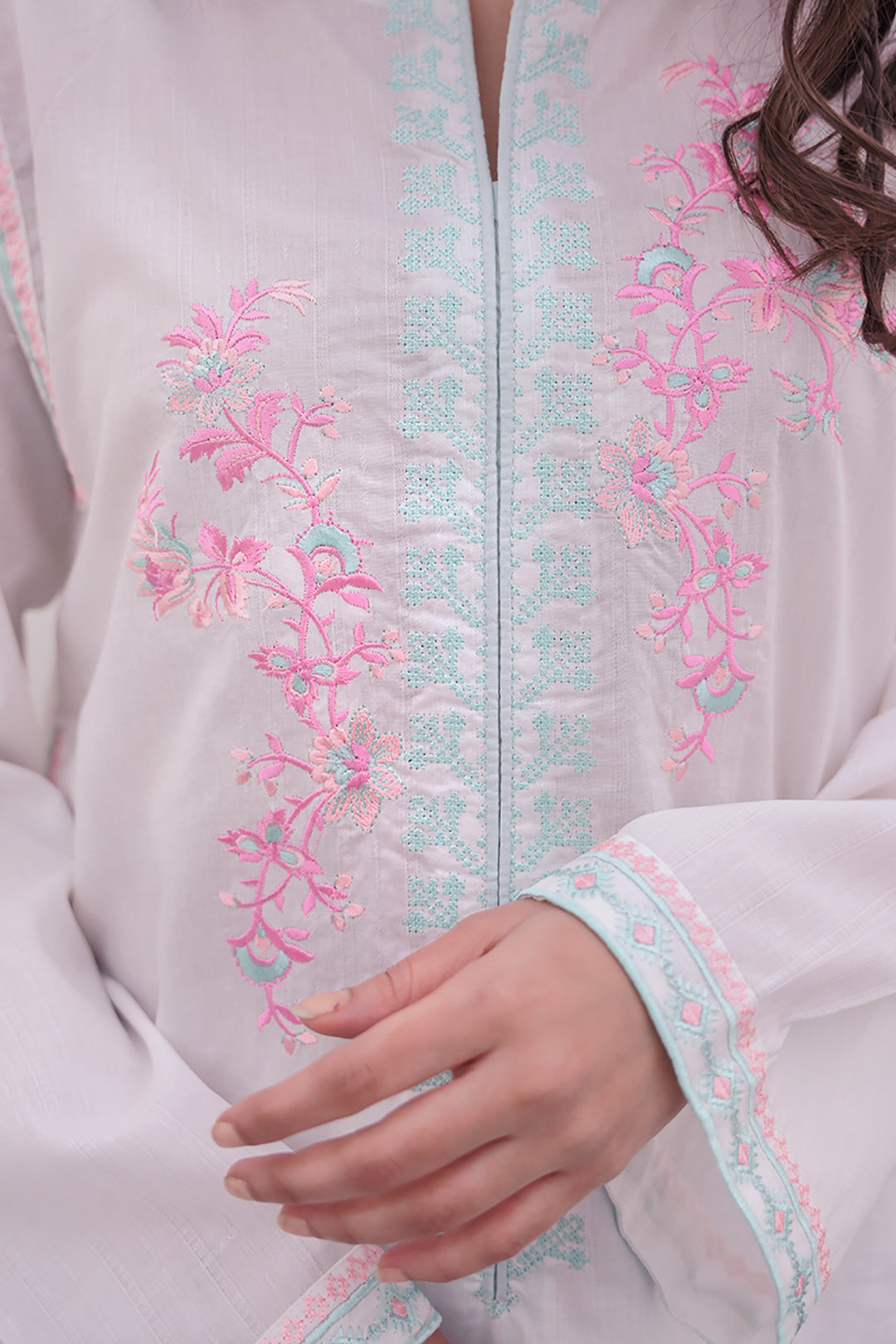 Embroidered Kurta - 0481