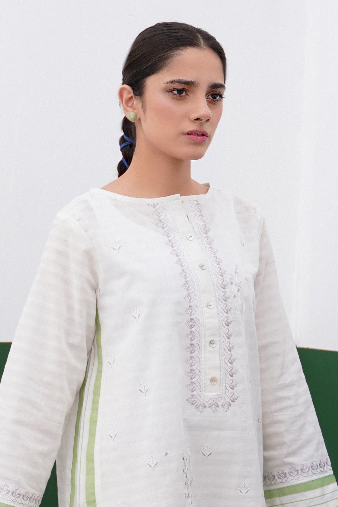 Embroidered Kurta - 0523