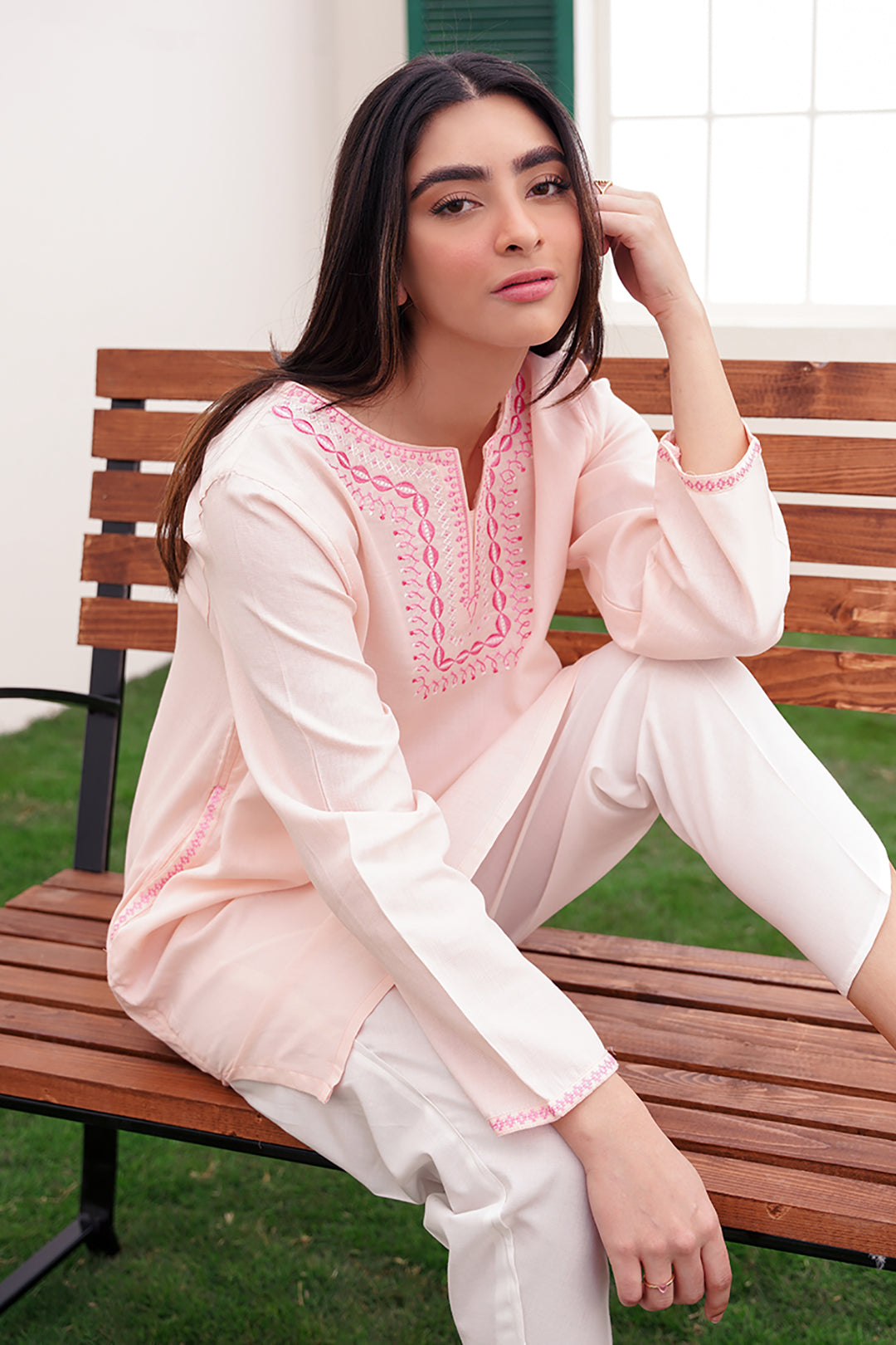 Embroidered  Kurta - 0575