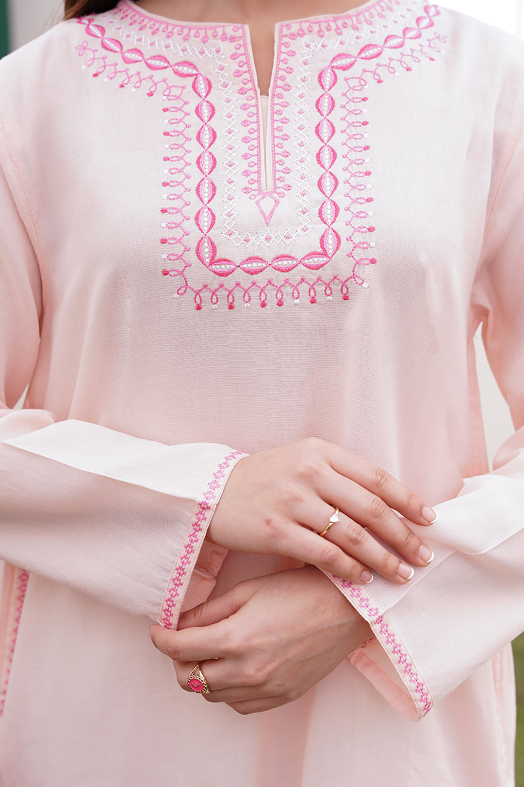 Embroidered  Kurta - 0575