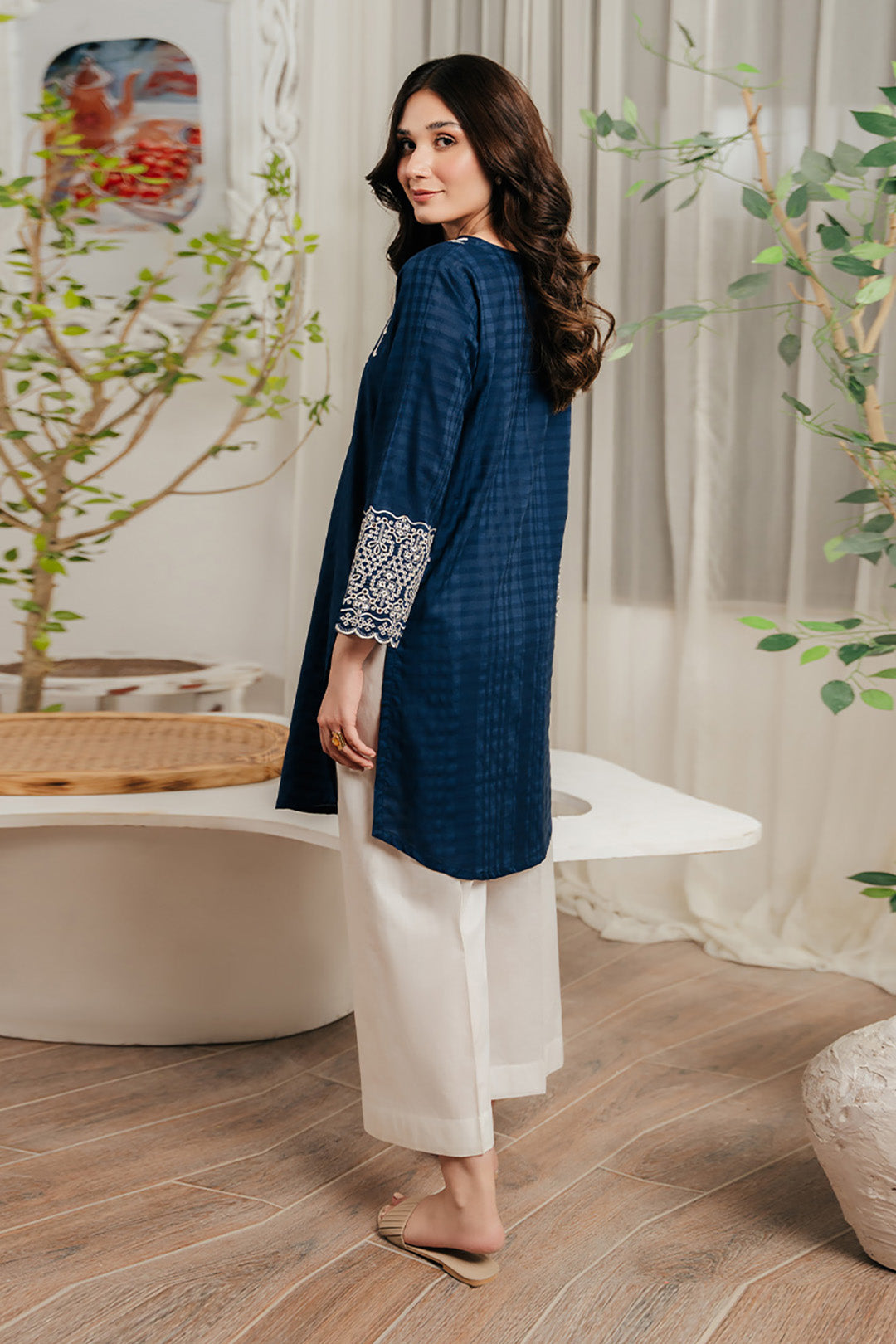 Embroidered Kurta - 0603