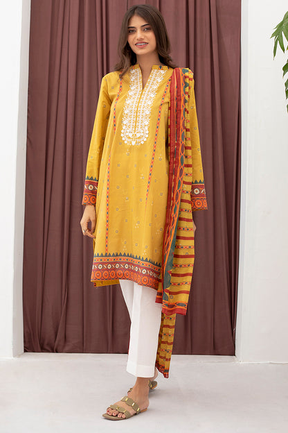 Embroidered  Kurta Dupatta - 0497