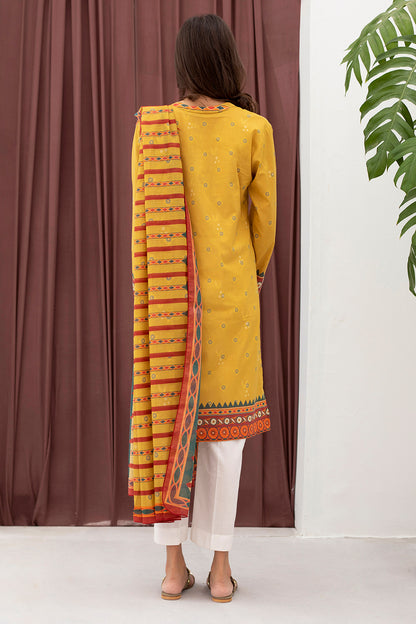 Embroidered  Kurta Dupatta - 0497