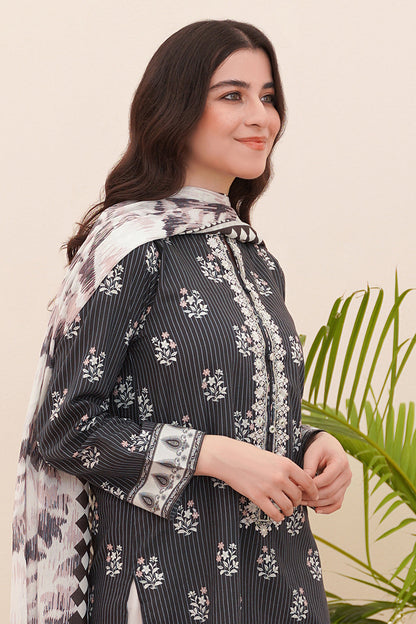 Embroidered Kurta Dupatta - 0553