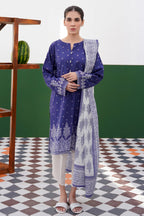 Embroidered Kurta Dupatta - 0634