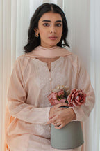 Embroidered Kurta Dupatta Trouser - 0597