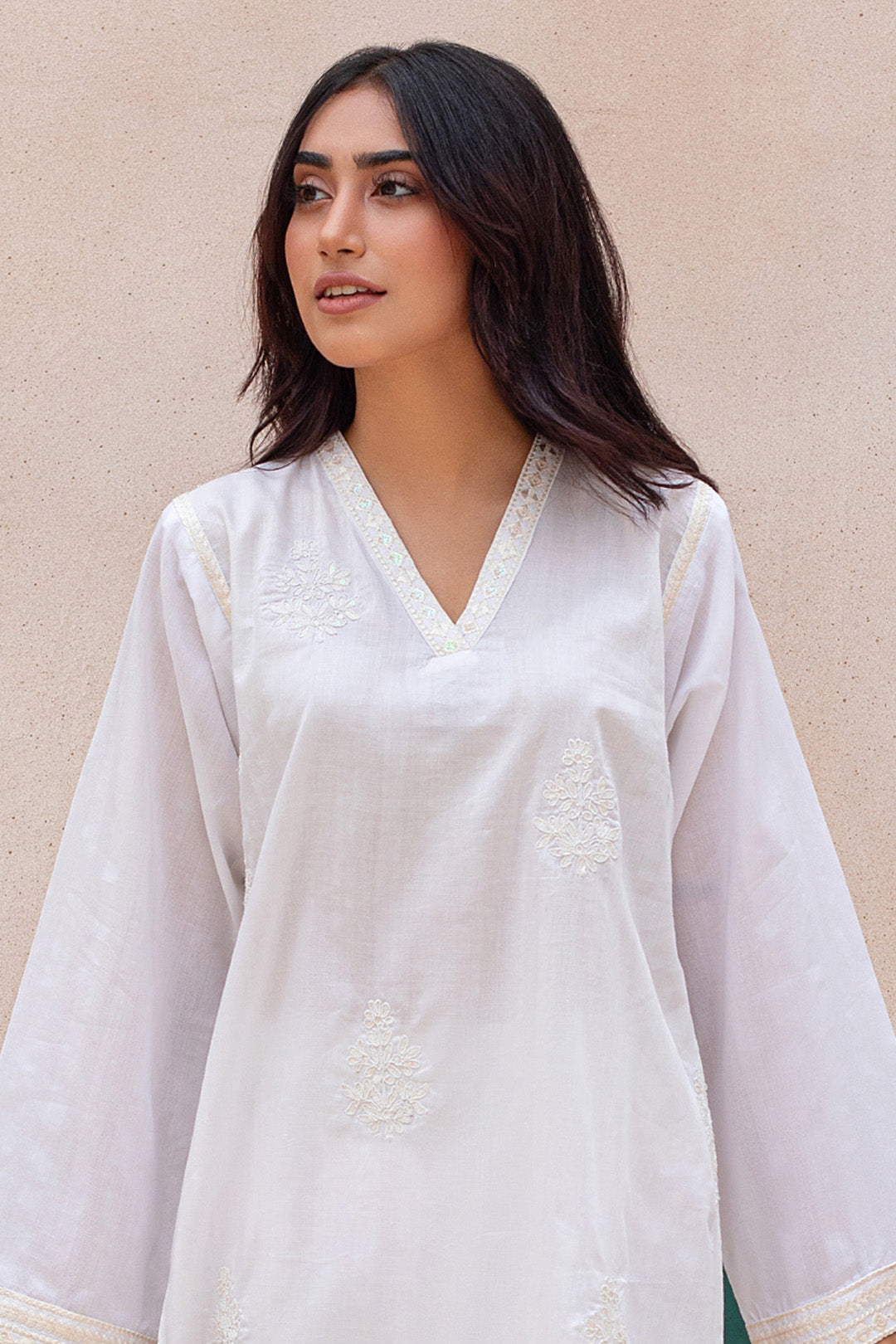 Embroidered Kurta - 0932