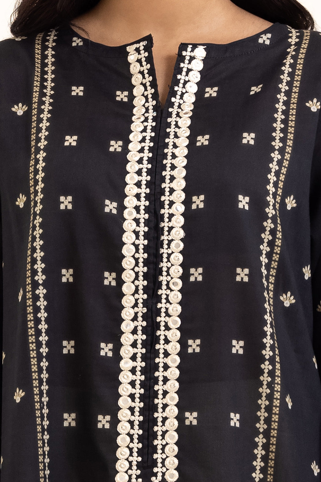 Embroidered Kurta - 1025