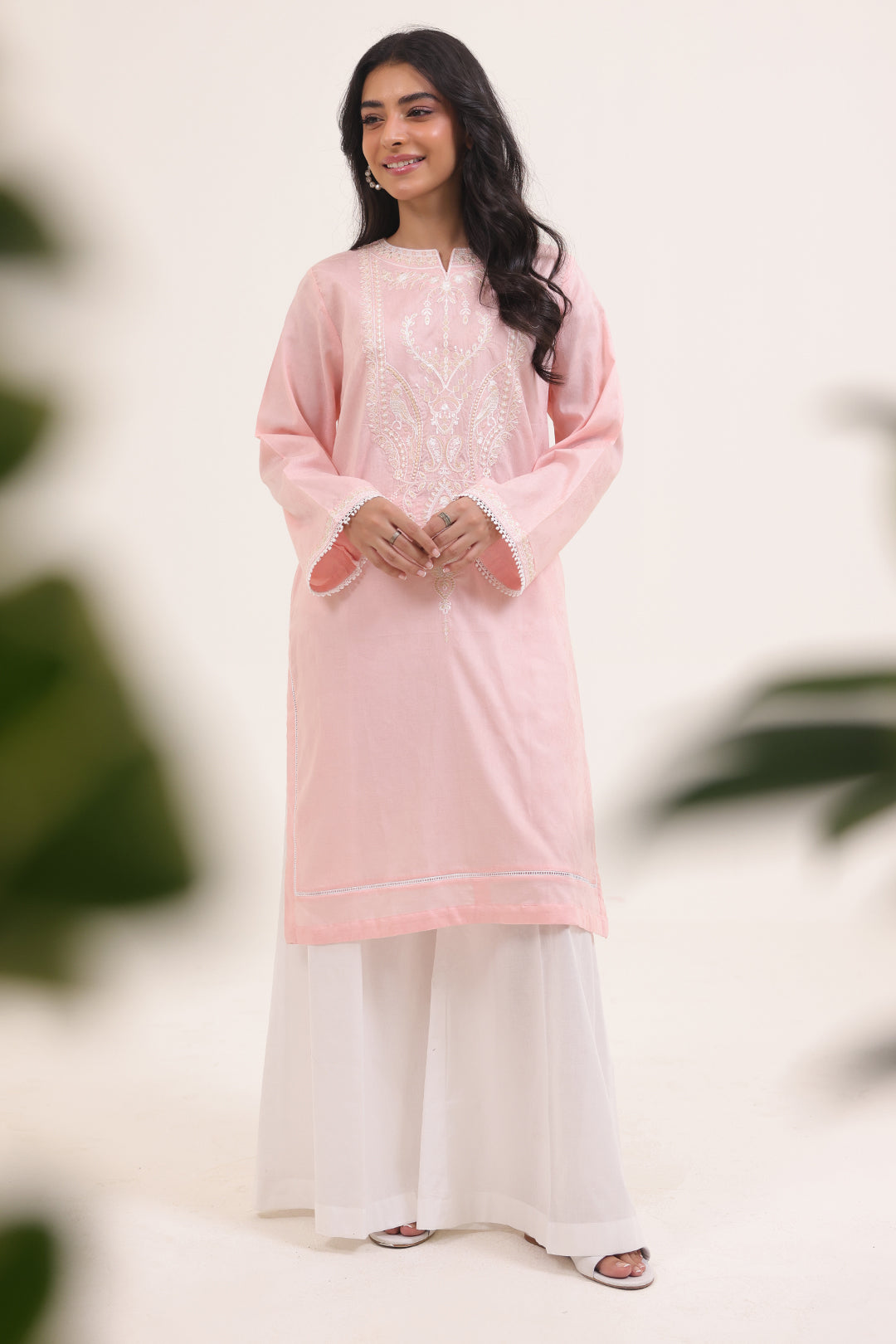 Embroidered Kurta - 1030