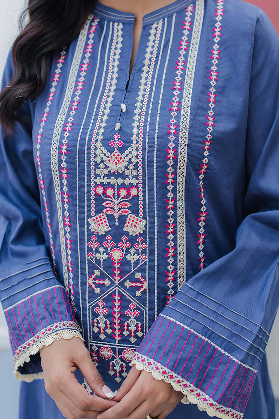 Embroidered Kurta - 1032