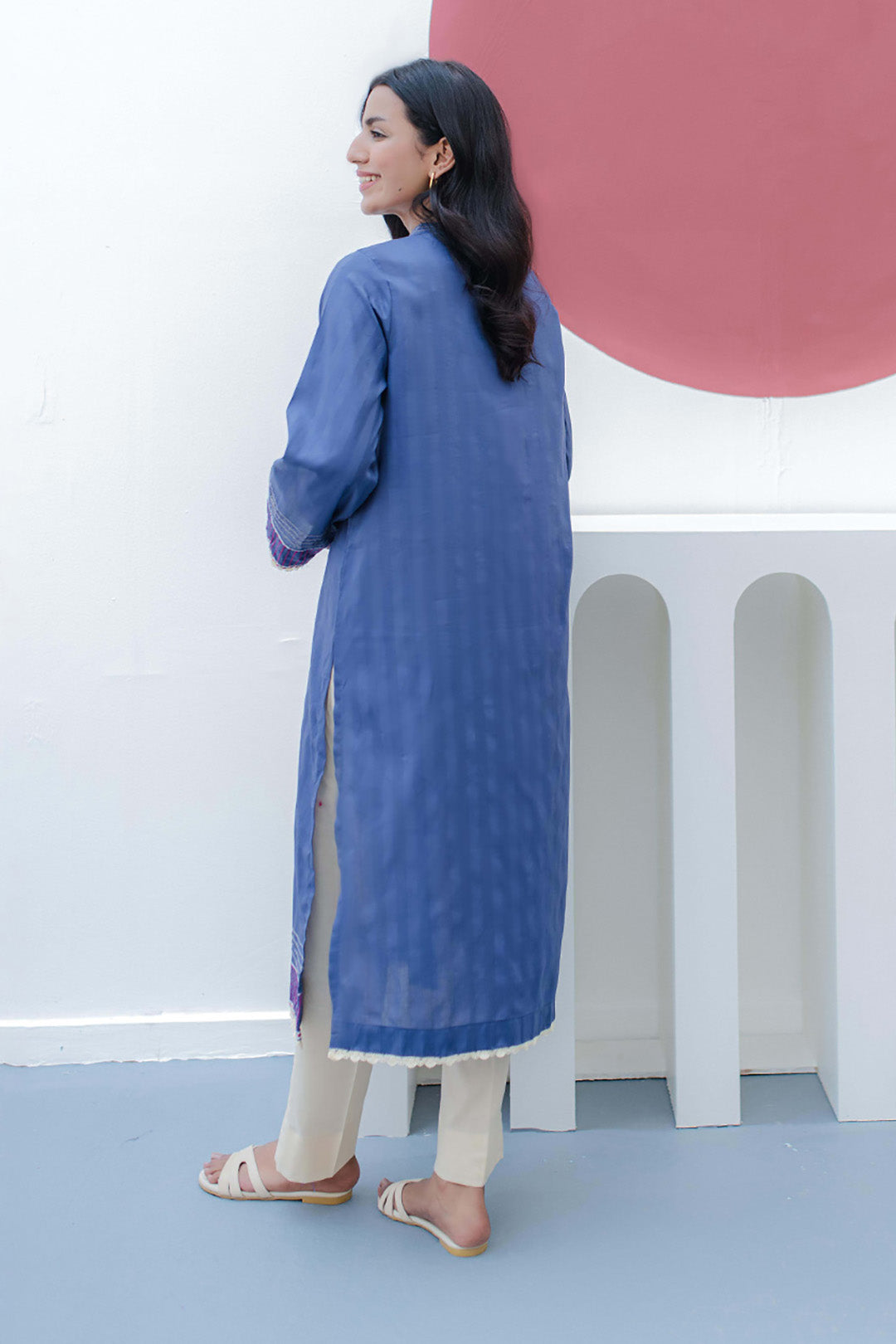 Embroidered Kurta - 1032