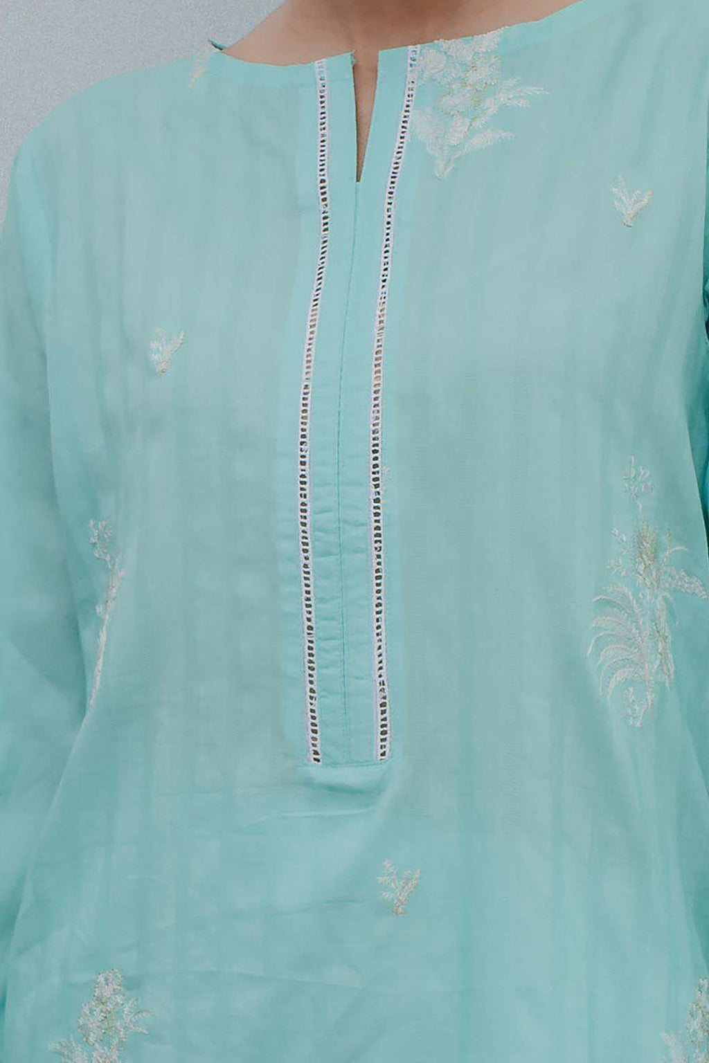 Embroidered Kurta - 1034