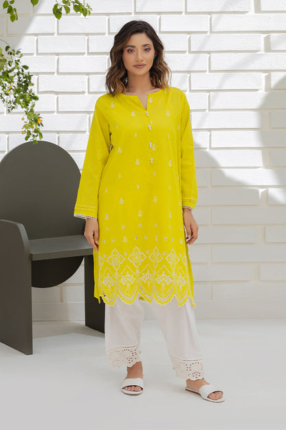 Embroidered Kurta - 1044