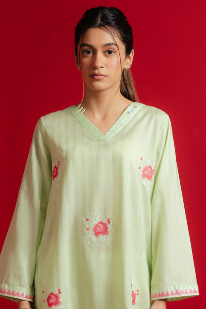 Embroidered Kurta - 1156