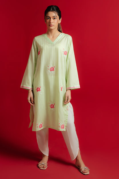 Embroidered Kurta - 1156