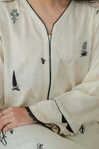 Embroidered Kurta - 1161