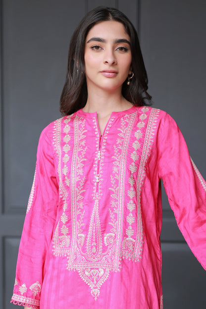 Embroidered Kurta - 1166