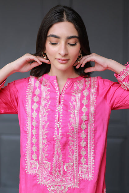 Embroidered Kurta - 1166