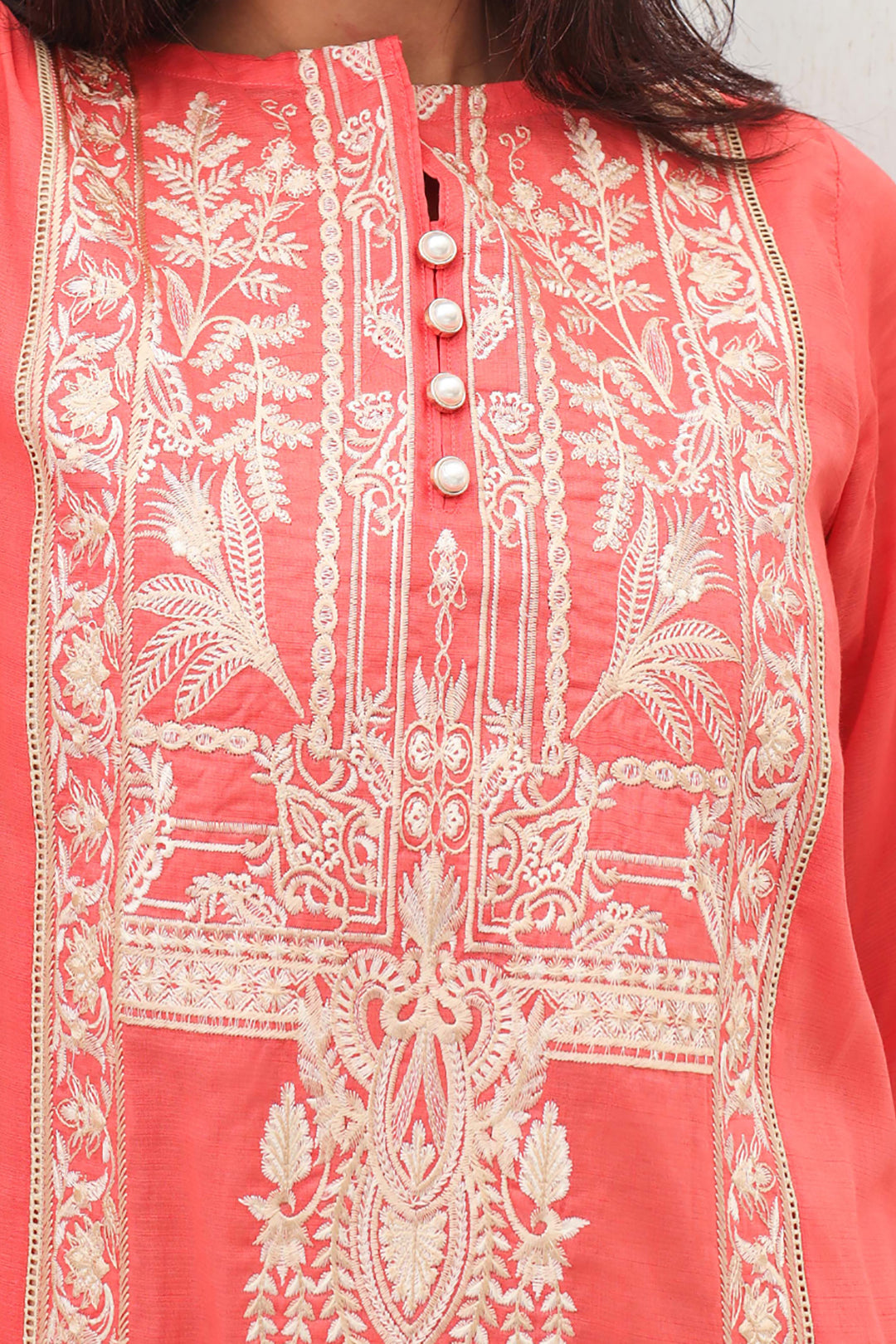 Embroidered Kurta - 1167