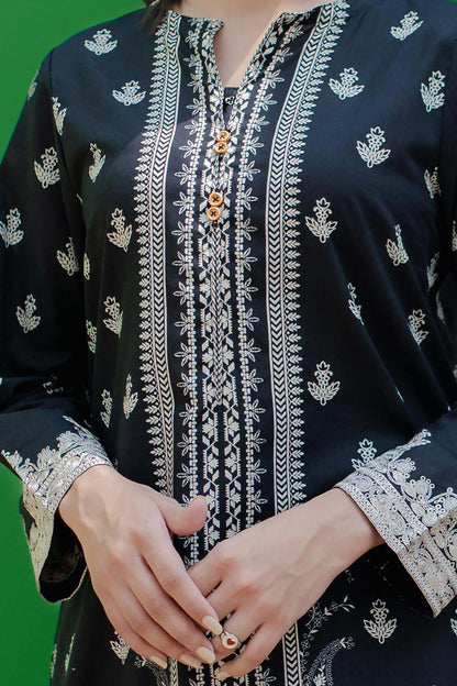 Embroidered Kurta - 1201