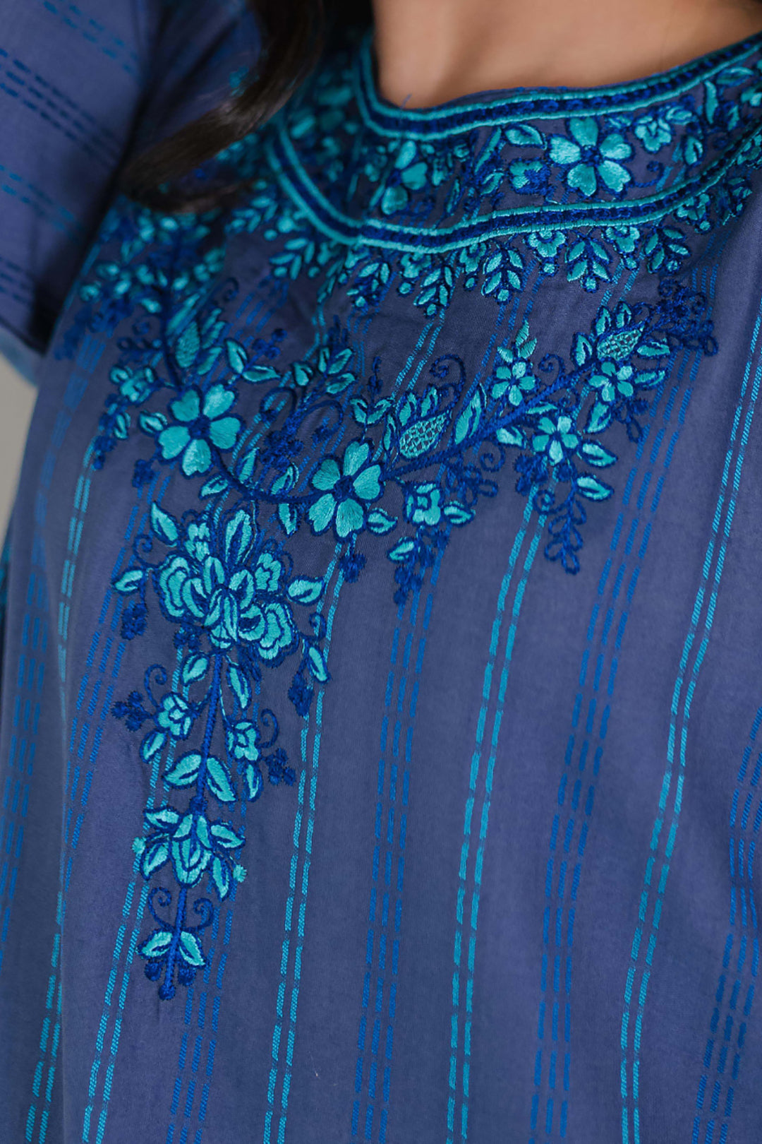 Embroidered Kurta - 1203