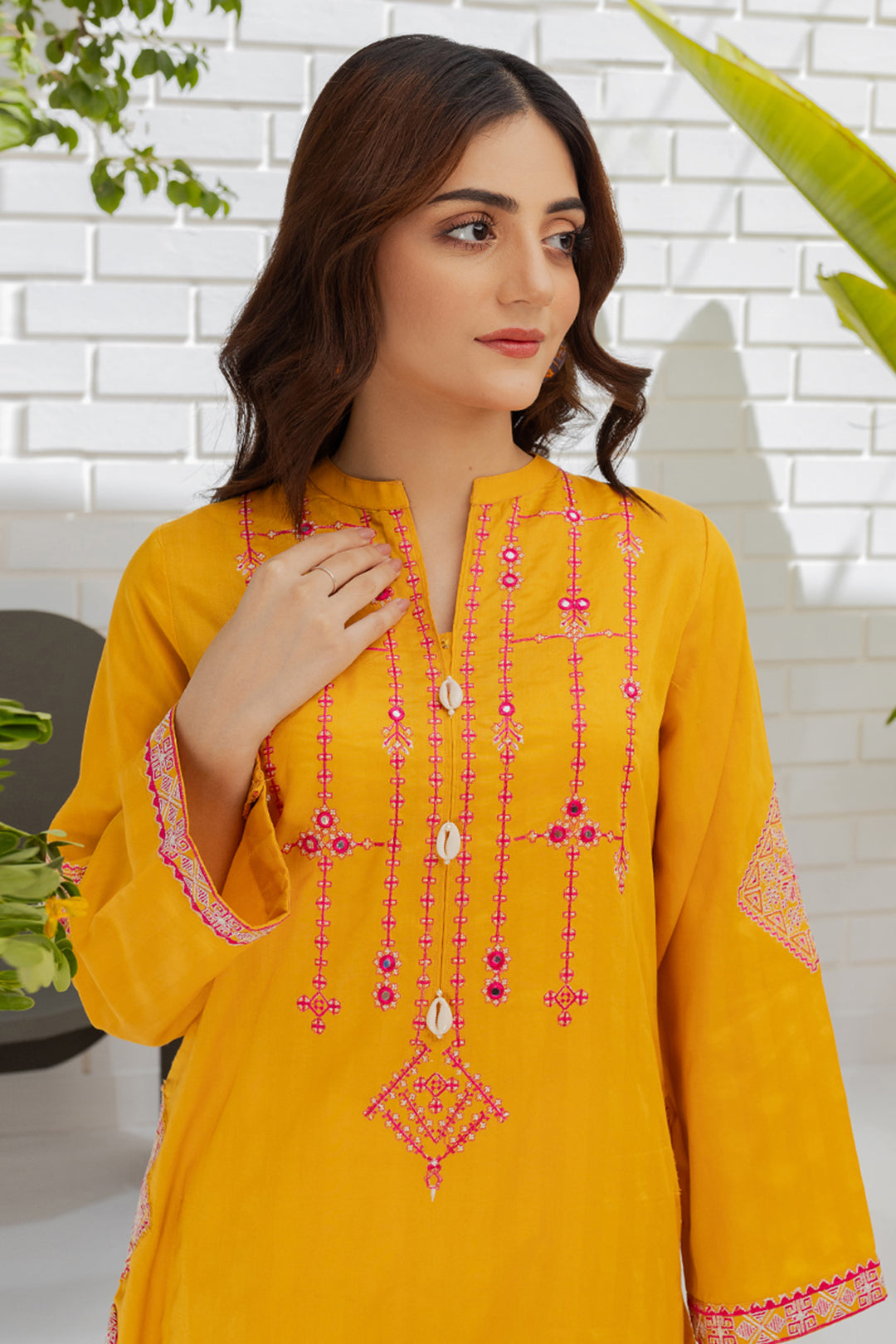 Embroidered Kurta - 1206