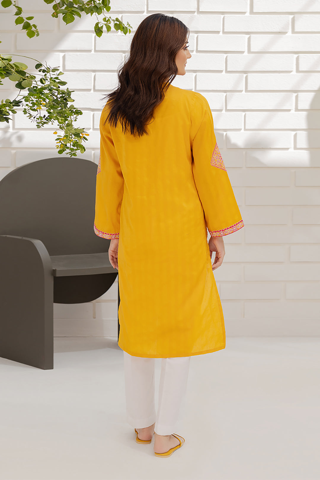 Embroidered Kurta - 1206