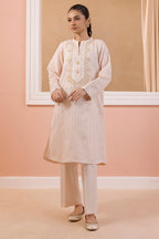 Embroidered Kurta Trouser - 0886