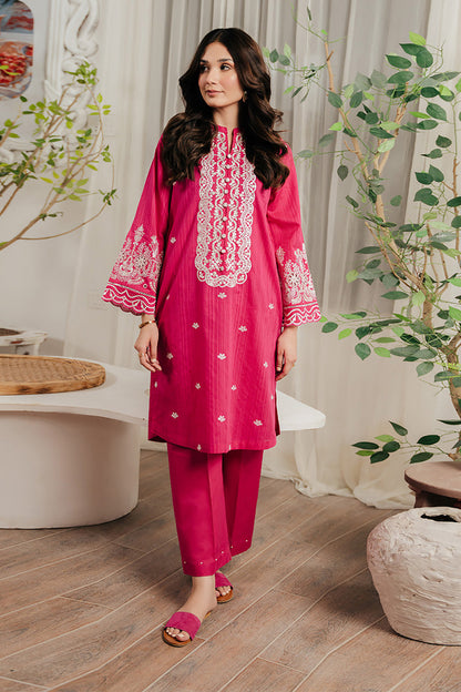 Embroidered Kurta Trouser - 0890