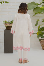 Embroidered Kurta Trouser - 0981
