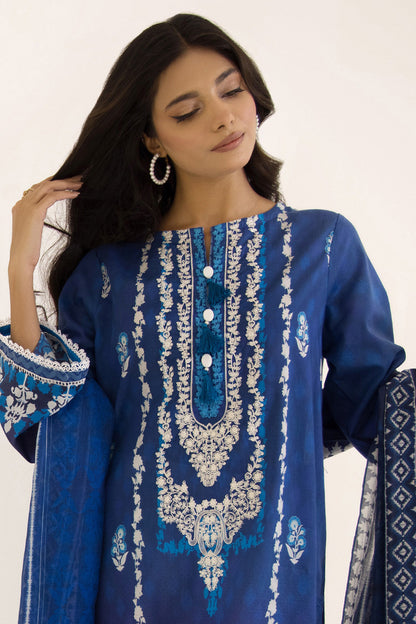 Embroidered Kurta Dupatta - 1064